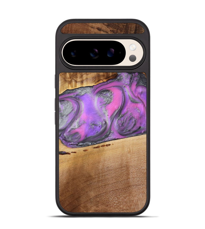 Pixel 10 Wood Phone Case - Nayeli (Purple, 777549)