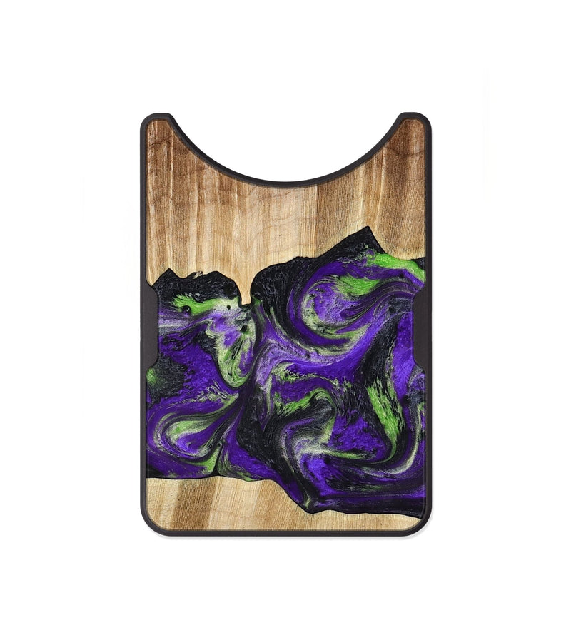 Alloy Wood Wallet - Triston (Purple, 777550)