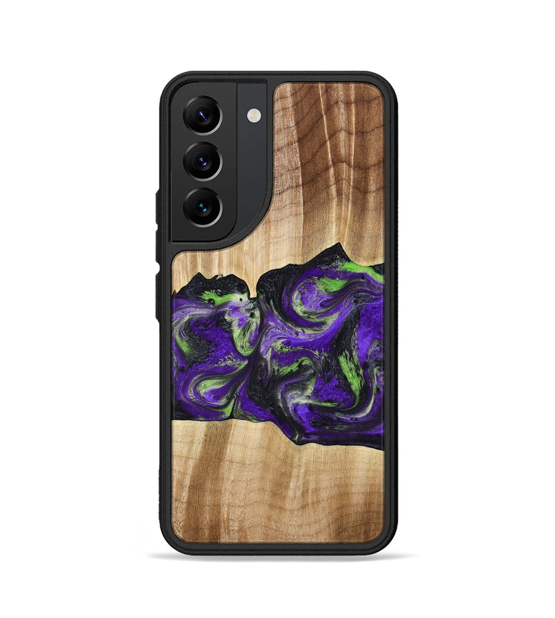 Galaxy S22 Wood Phone Case - Triston (Purple, 777550)