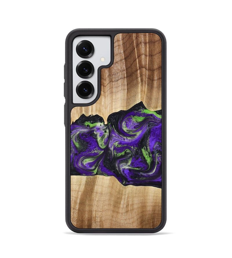 Galaxy S25 Wood Phone Case - Triston (Purple, 777550)