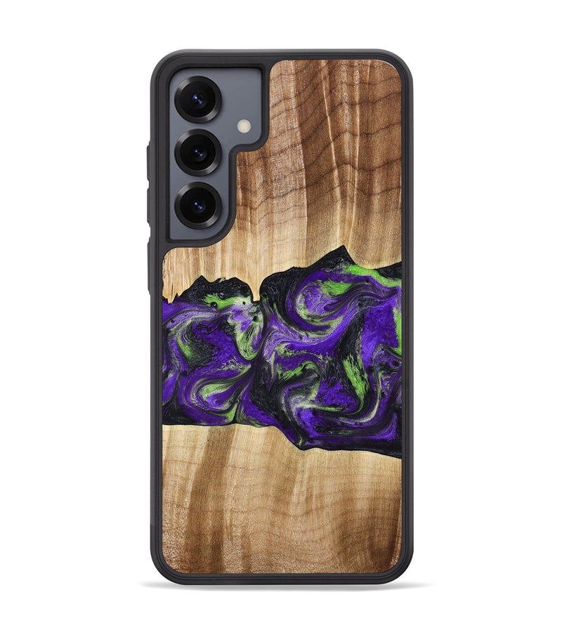 Galaxy S25 Plus Wood Phone Case - Triston (Purple, 777550)