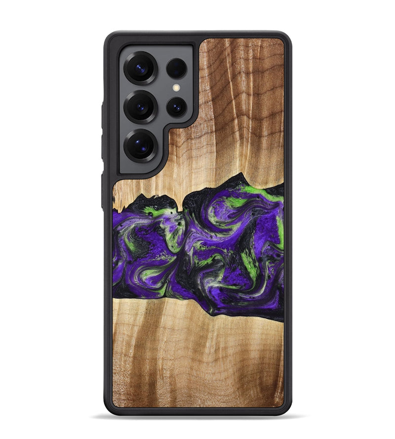 Galaxy S25 Ultra Wood Phone Case - Triston (Purple, 777550)