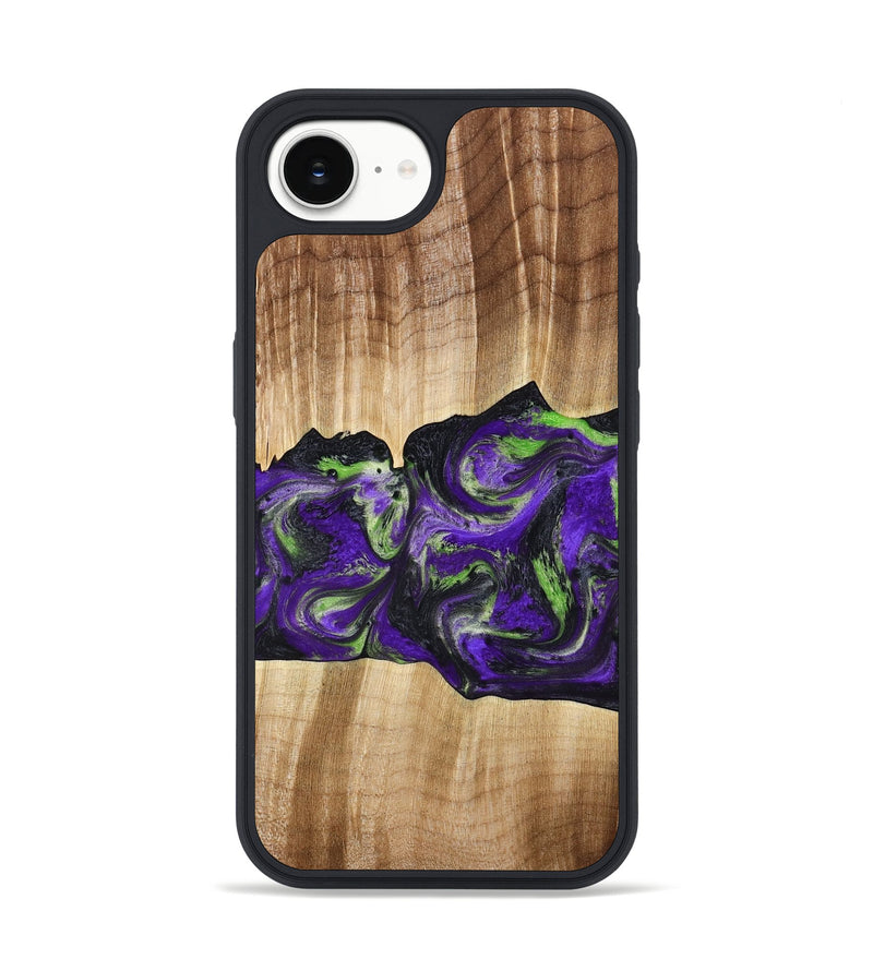 iPhone 16e Wood Phone Case - Triston (Purple, 777550)