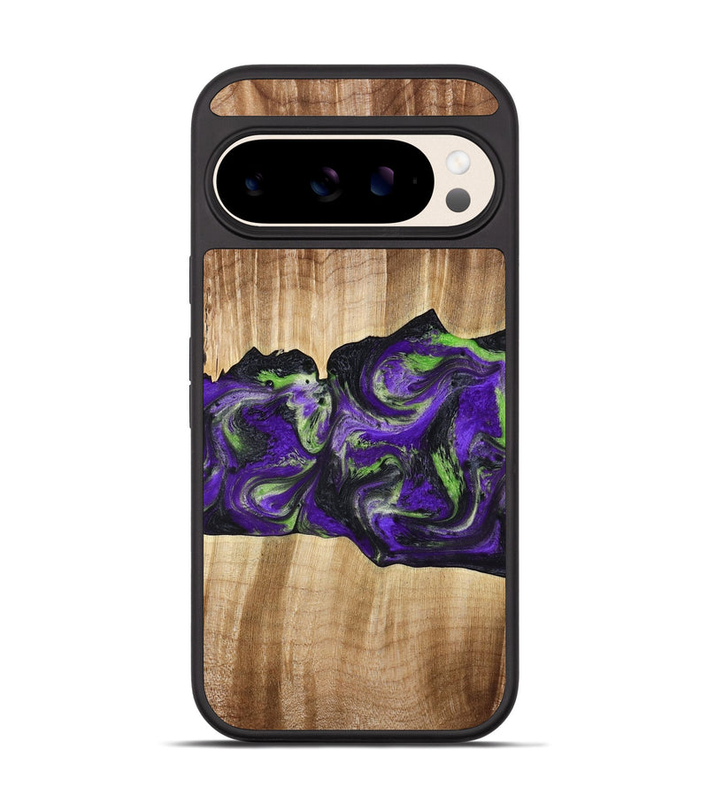 Pixel 10 Wood Phone Case - Triston (Purple, 777550)