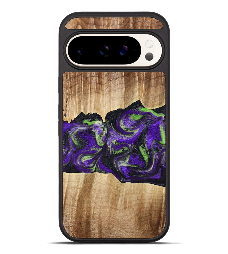 Pixel 10 Pro XL Wood Phone Case - Triston (Purple, 777550)