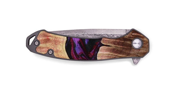 EDC Wood Pocket Knife - Lemuel (Red, 777578)