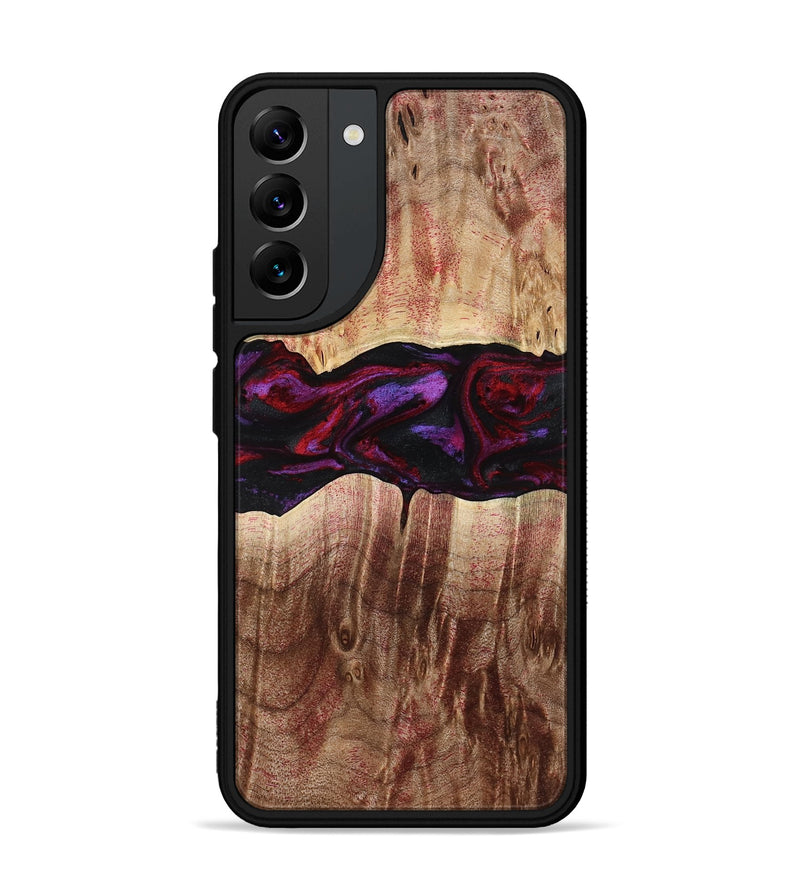 Galaxy S22 Plus Wood Phone Case - Lemuel (Red, 777578)
