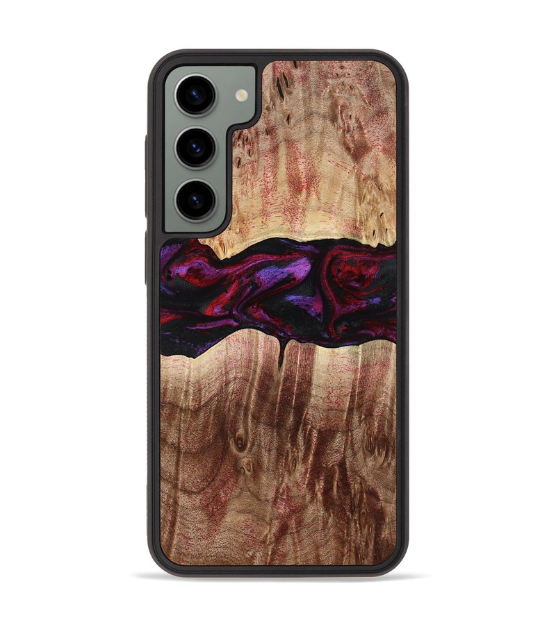Galaxy S23 Plus Wood Phone Case - Lemuel (Red, 777578)