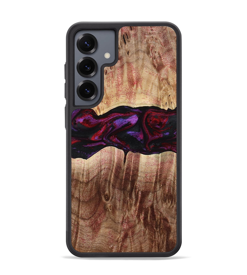 Galaxy S25 Plus Wood Phone Case - Lemuel (Red, 777578)