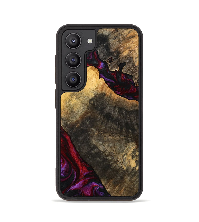 Galaxy S23 Wood Phone Case - Forest (Red, 777804)