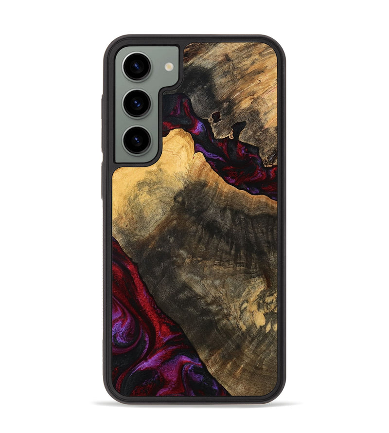 Galaxy S23 Plus Wood Phone Case - Forest (Red, 777804)