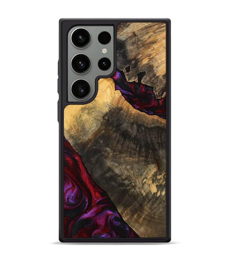 Galaxy S24 Ultra Wood Phone Case - Forest (Red, 777804)