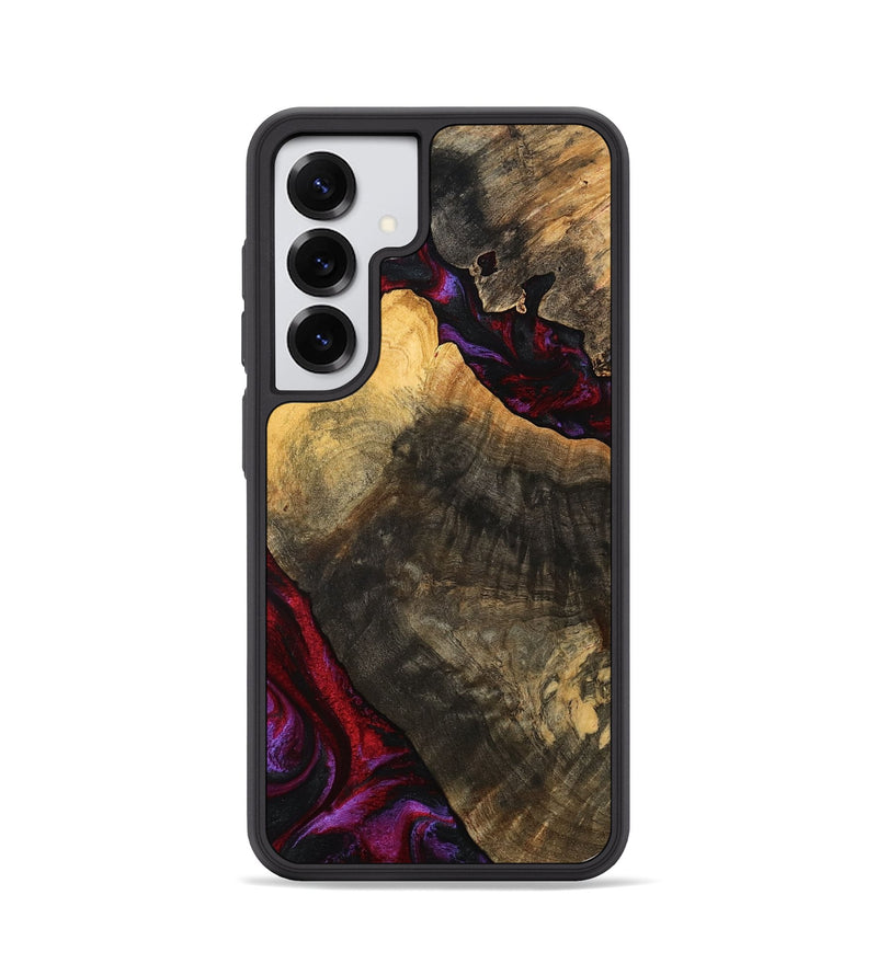 Galaxy S25 Wood Phone Case - Forest (Red, 777804)