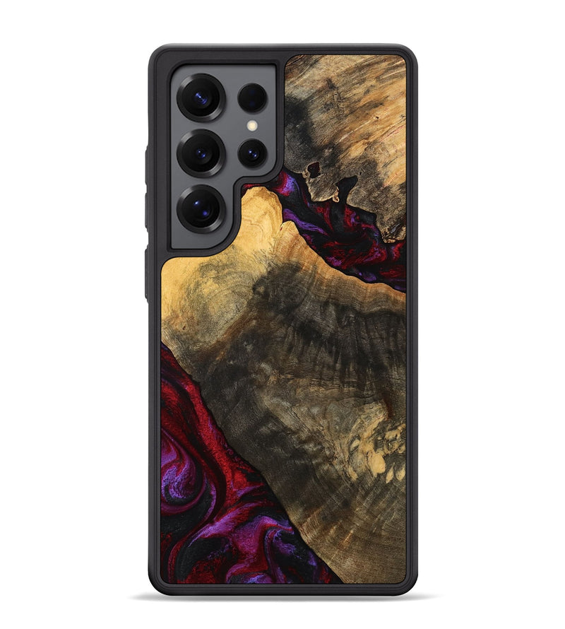 Galaxy S25 Ultra Wood Phone Case - Forest (Red, 777804)