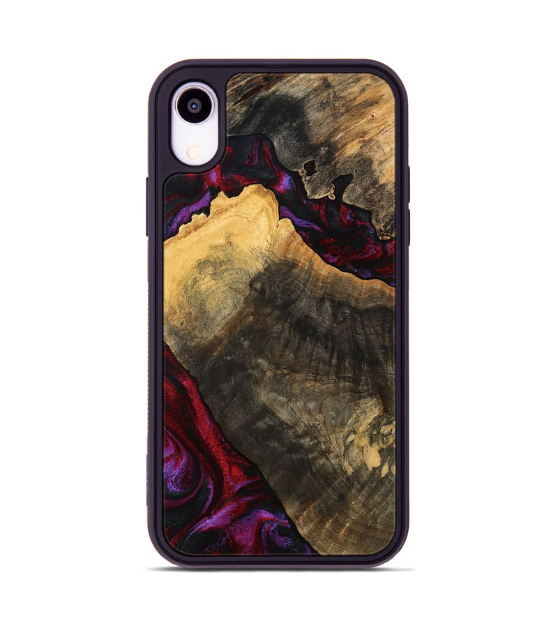 iPhone Xr Wood Phone Case - Forest (Red, 777804)