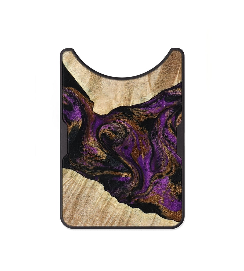 Alloy Wood Wallet - Dorla (Purple, 778269)