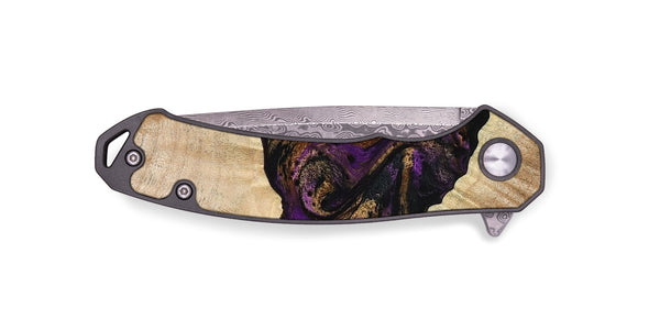 EDC Wood Pocket Knife - Dorla (Purple, 778269)