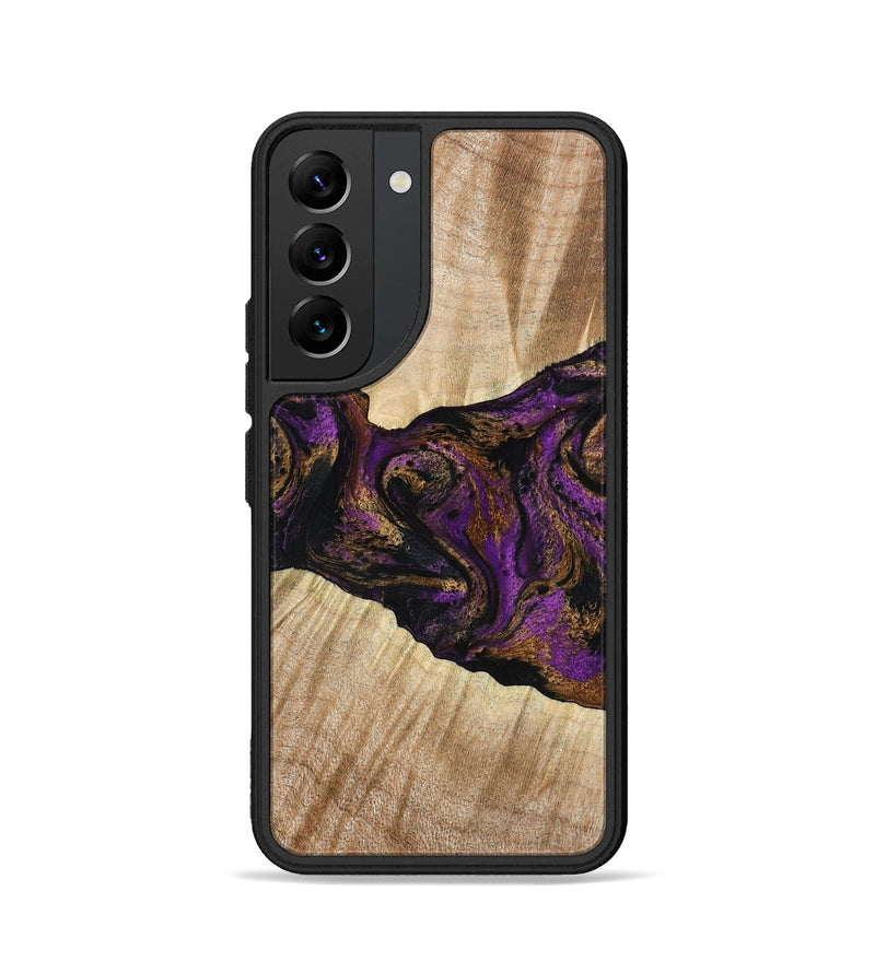 Galaxy S22 Wood Phone Case - Dorla (Purple, 778269)