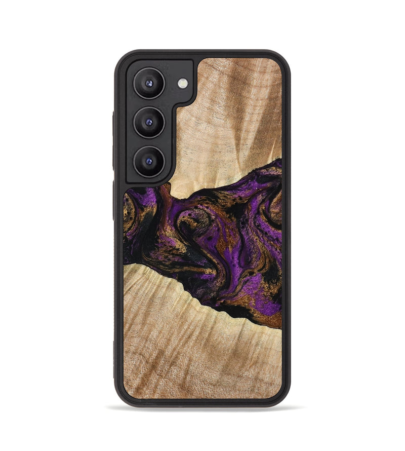 Galaxy S23 Wood Phone Case - Dorla (Purple, 778269)