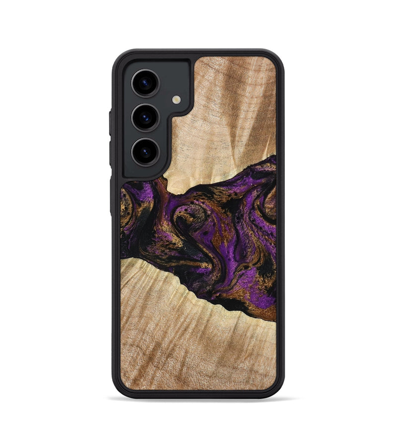 Galaxy S24 Wood Phone Case - Dorla (Purple, 778269)