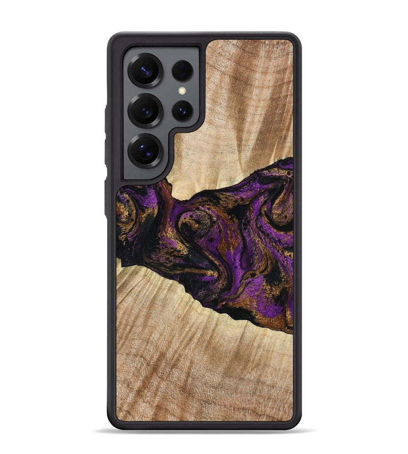 Galaxy S25 Ultra Wood Phone Case - Dorla (Purple, 778269)