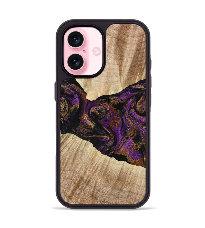 iPhone 17 Wood Phone Case - Dorla (Purple, 778269)