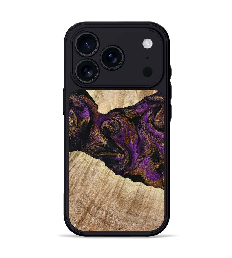 iPhone 17 Pro Wood Phone Case - Dorla (Purple, 778269)