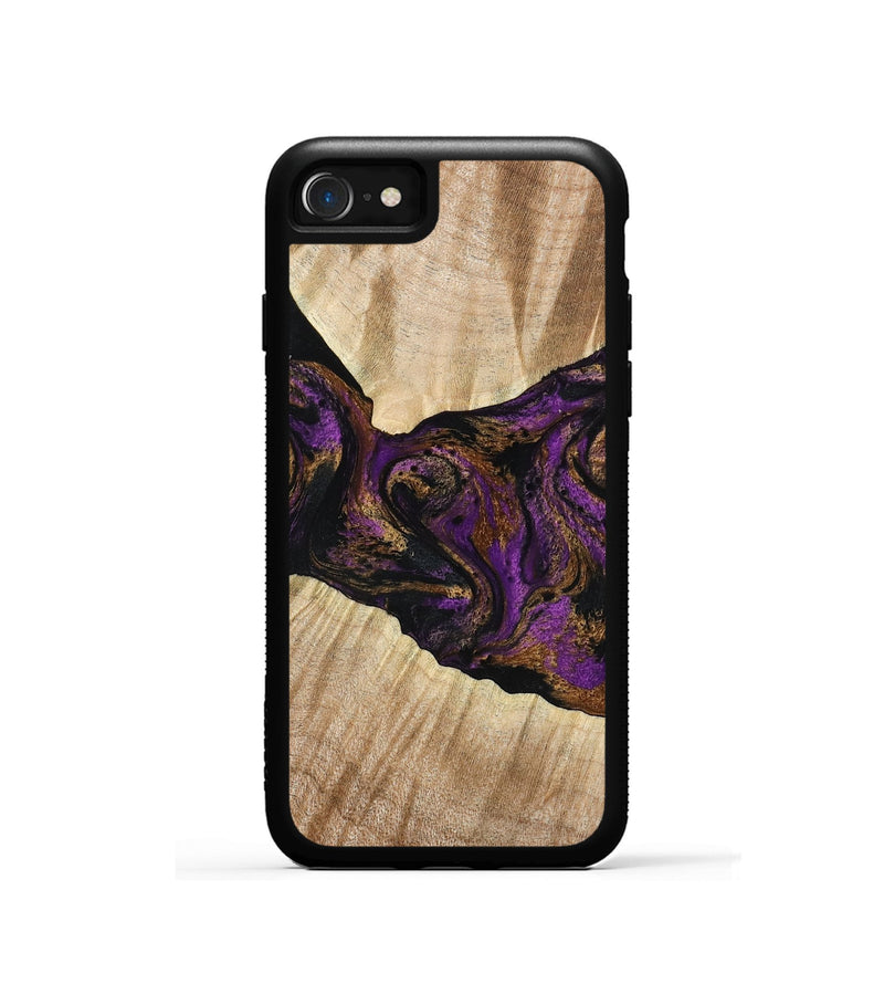 iPhone SE Wood Phone Case - Dorla (Purple, 778269)