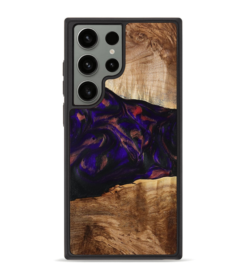 Galaxy S23 Ultra Wood Phone Case - Alf (Purple, 778272)