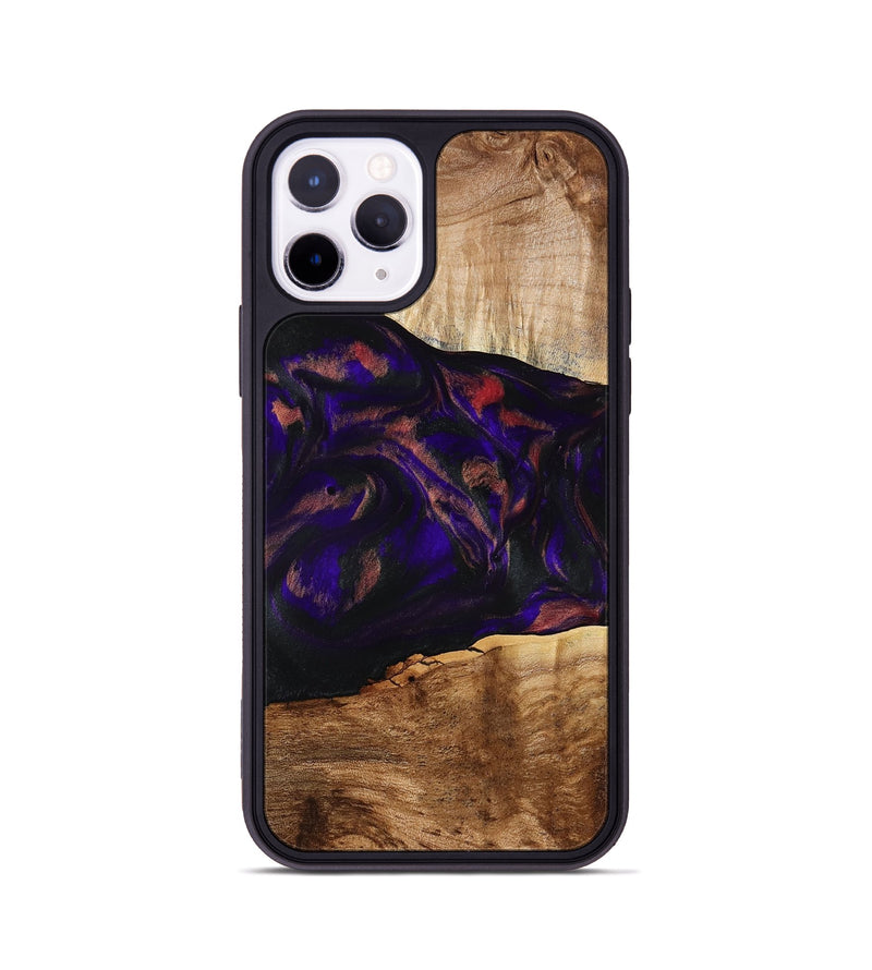 iPhone 11 Pro Wood Phone Case - Alf (Purple, 778272)
