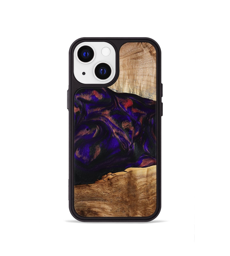 iPhone 13 mini Wood Phone Case - Alf (Purple, 778272)