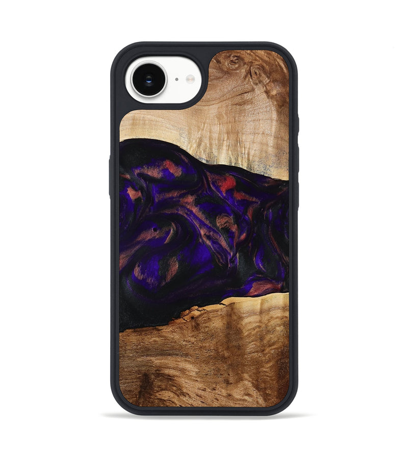 iPhone 16e Wood Phone Case - Alf (Purple, 778272)