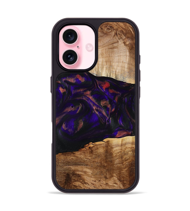 iPhone 17 Wood Phone Case - Alf (Purple, 778272)