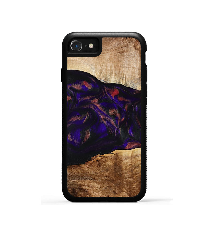 iPhone SE Wood Phone Case - Alf (Purple, 778272)