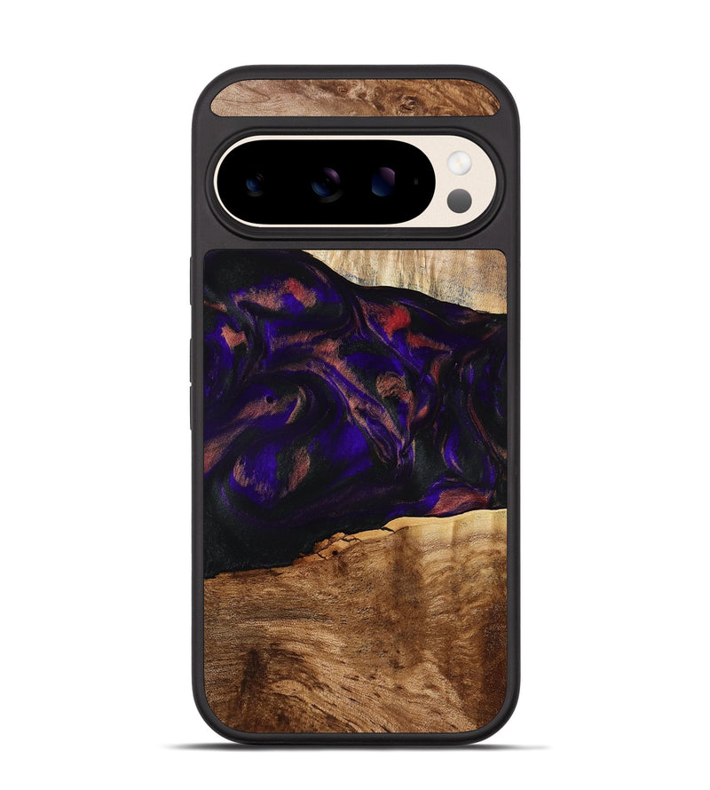 Pixel 10 Wood Phone Case - Alf (Purple, 778272)