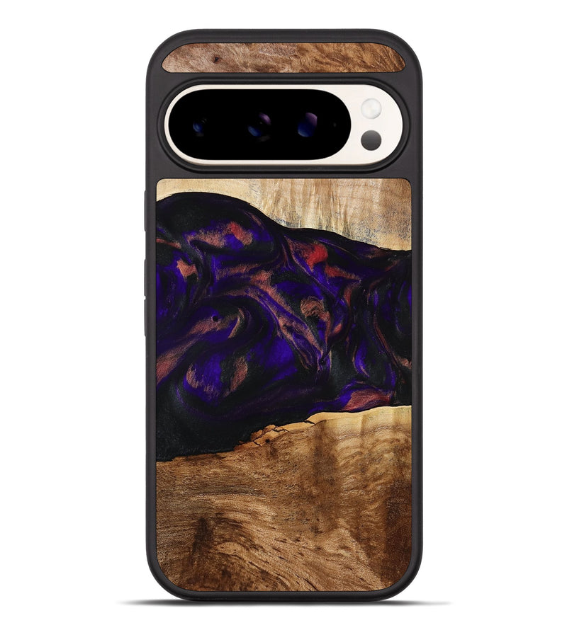 Pixel 10 Pro XL Wood Phone Case - Alf (Purple, 778272)