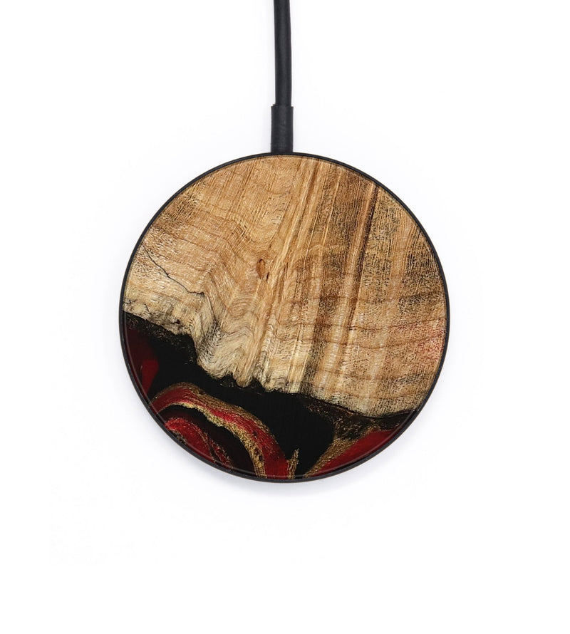 Circle Wood Wireless Charger - Lloyd (Red, 778285)