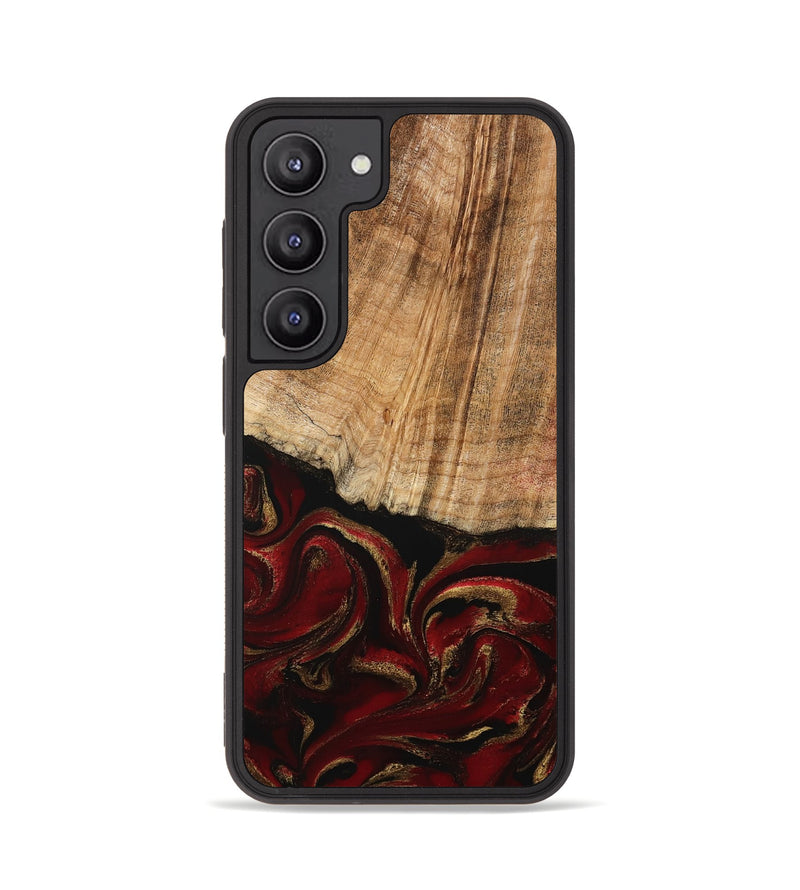 Galaxy S23 Wood Phone Case - Lloyd (Red, 778285)