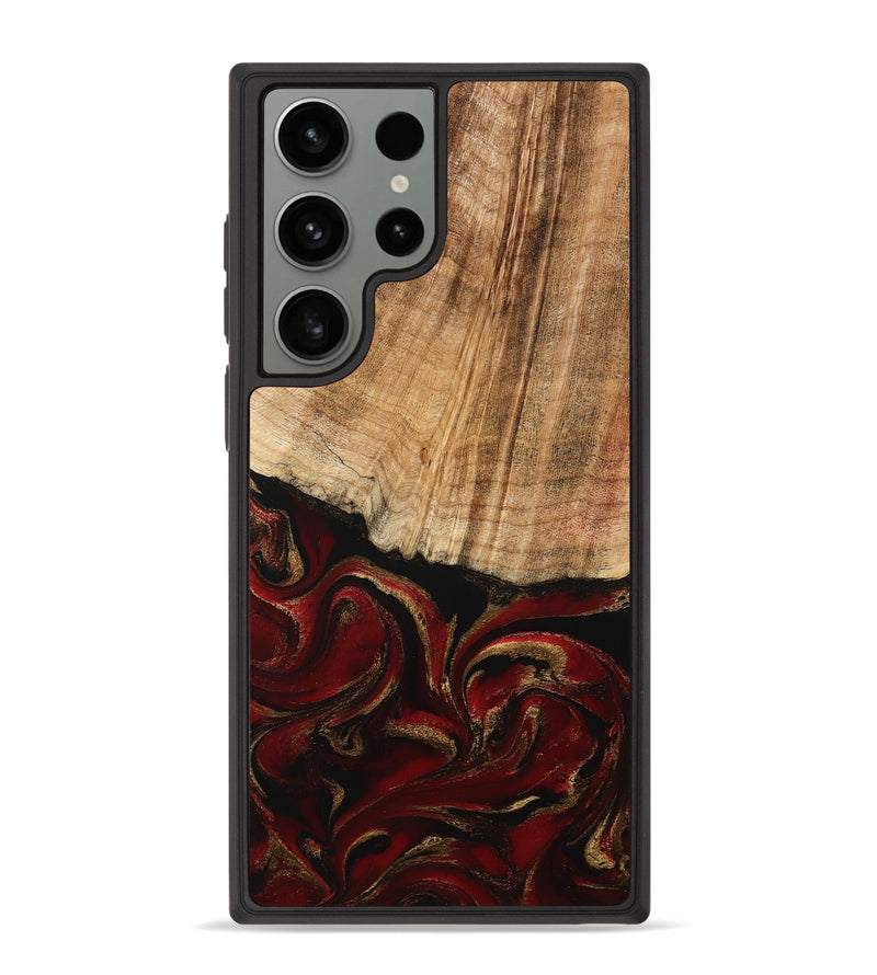 Galaxy S23 Ultra Wood Phone Case - Lloyd (Red, 778285)