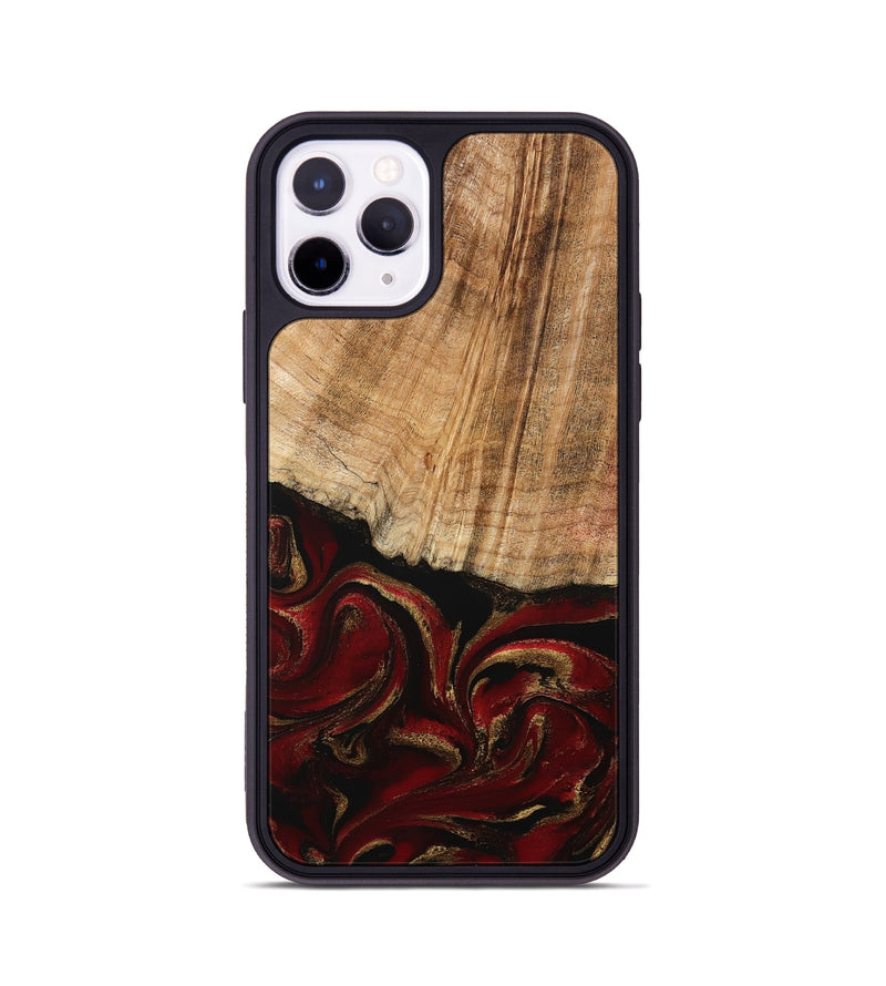 iPhone 11 Pro Wood Phone Case - Lloyd (Red, 778285)