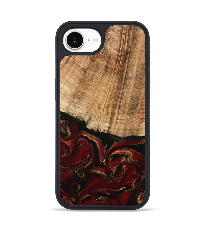 iPhone 16e Wood Phone Case - Lloyd (Red, 778285)