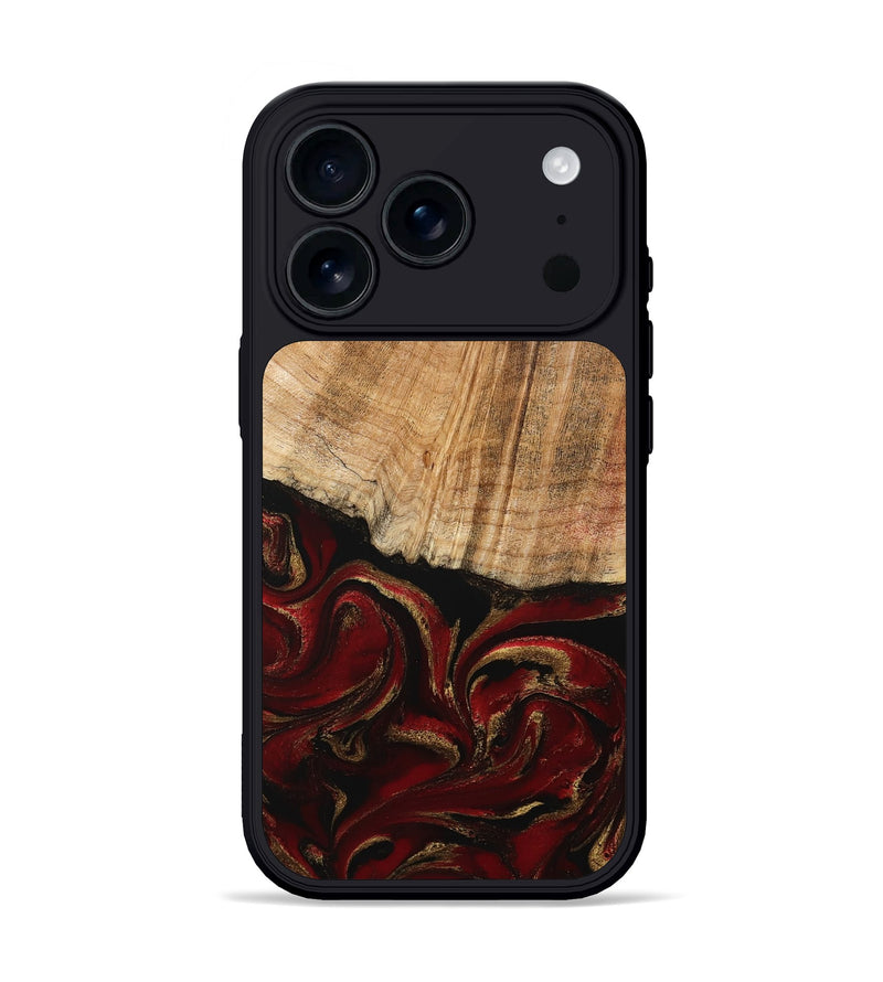 iPhone 17 Pro Wood Phone Case - Lloyd (Red, 778285)