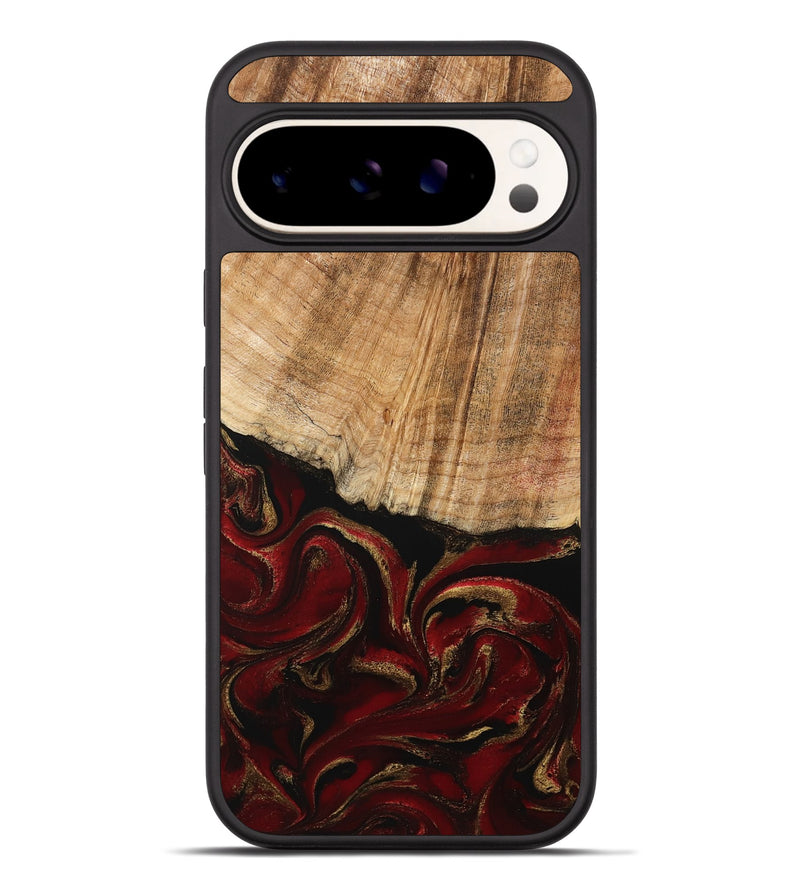 Pixel 9 Pro XL Wood Phone Case - Lloyd (Red, 778285)