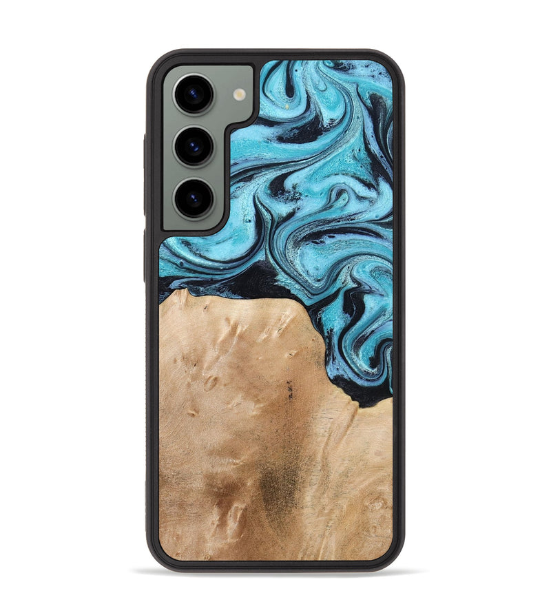 Galaxy S23 Plus Wood Phone Case - Wells (Blue, 778376)