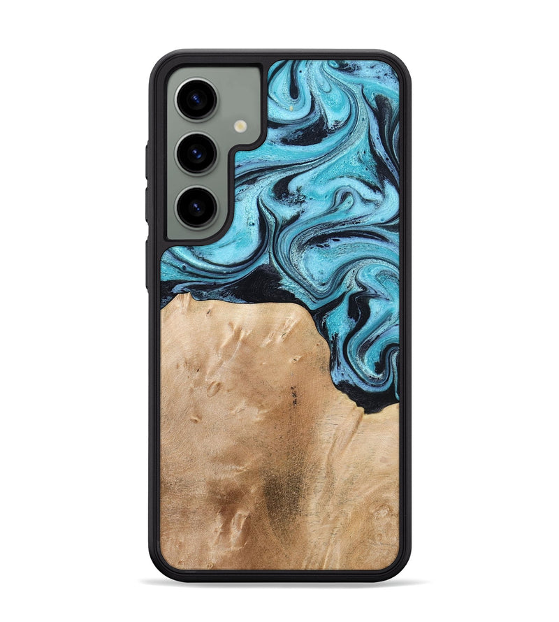 Galaxy S24 Plus Wood Phone Case - Wells (Blue, 778376)