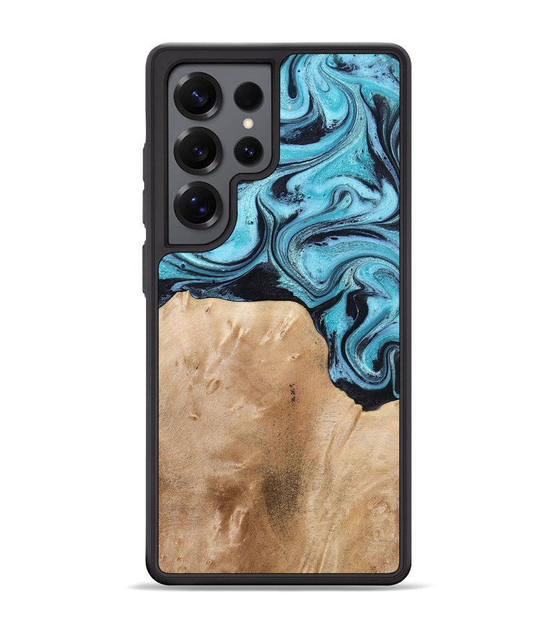 Galaxy S25 Ultra Wood Phone Case - Wells (Blue, 778376)