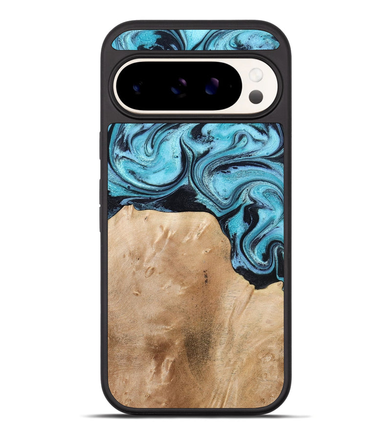 Pixel 10 Pro XL Wood Phone Case - Wells (Blue, 778376)