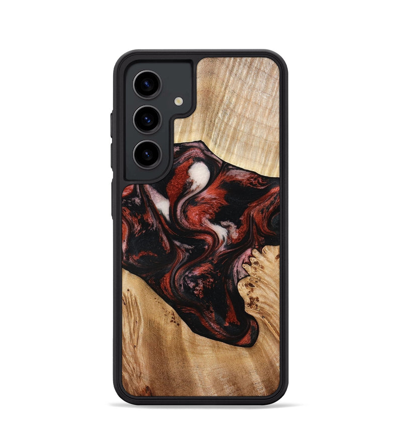 Galaxy S24 Wood Phone Case - Talia (Red, 778554)