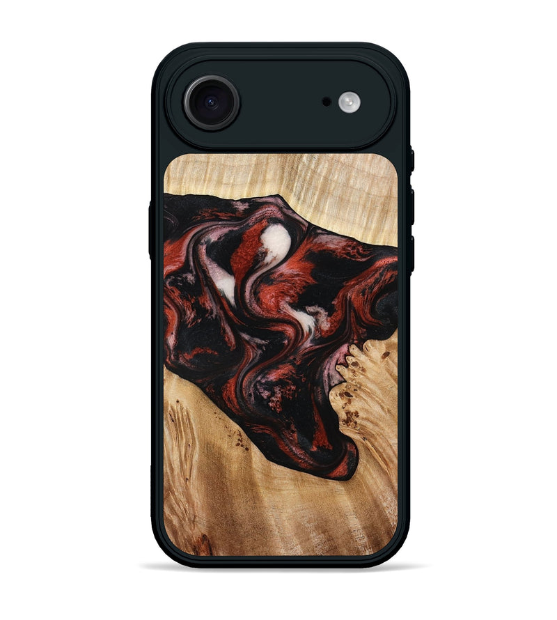 iPhone 17 Air Wood Phone Case - Talia (Red, 778554)