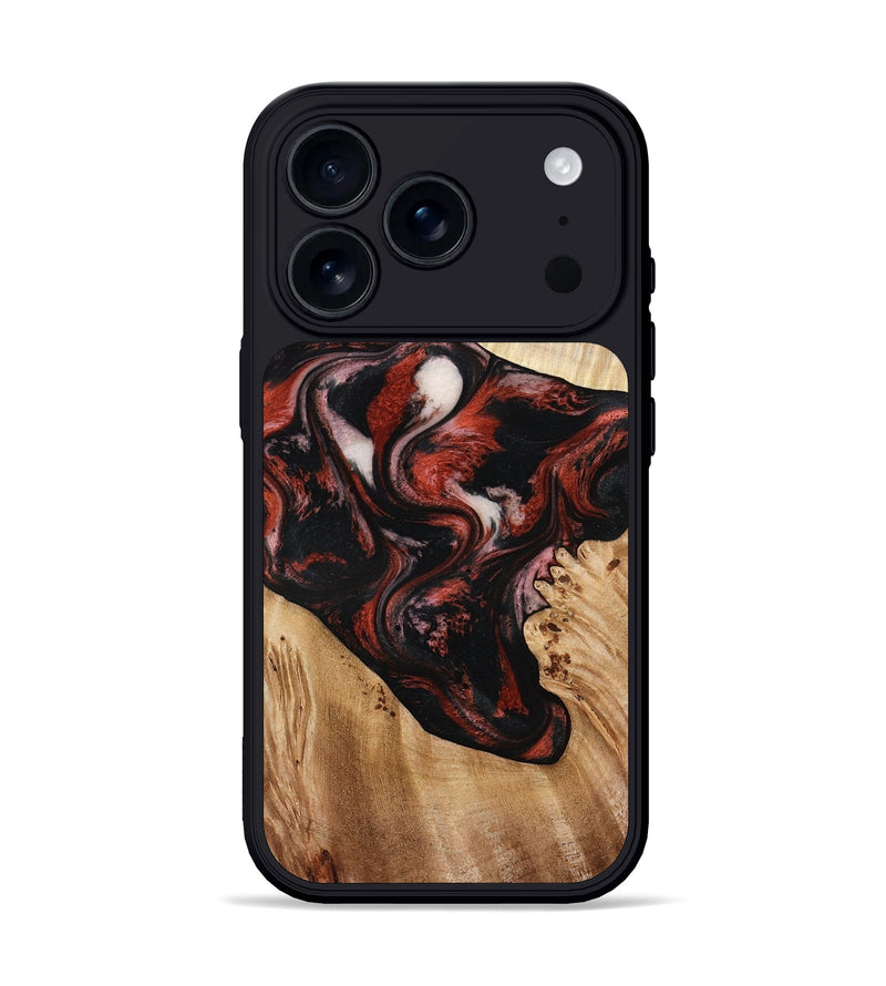 iPhone 17 Pro Wood Phone Case - Talia (Red, 778554)
